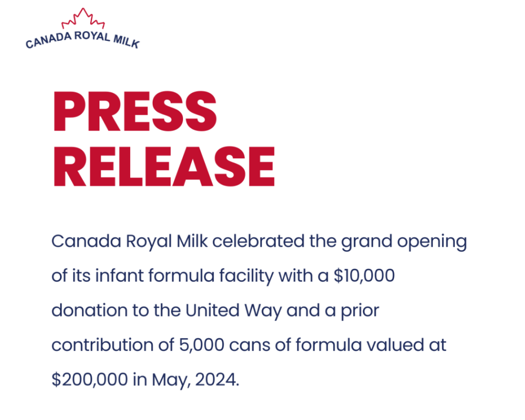 News – Canada Royal Milk Official Website